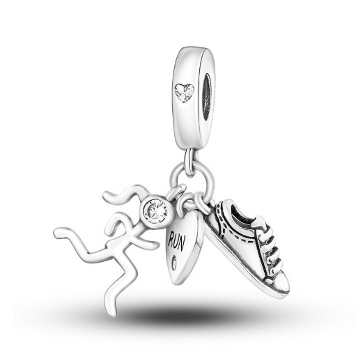 Silver-Plated DIY Bracelet Charms, picture 4 of 10