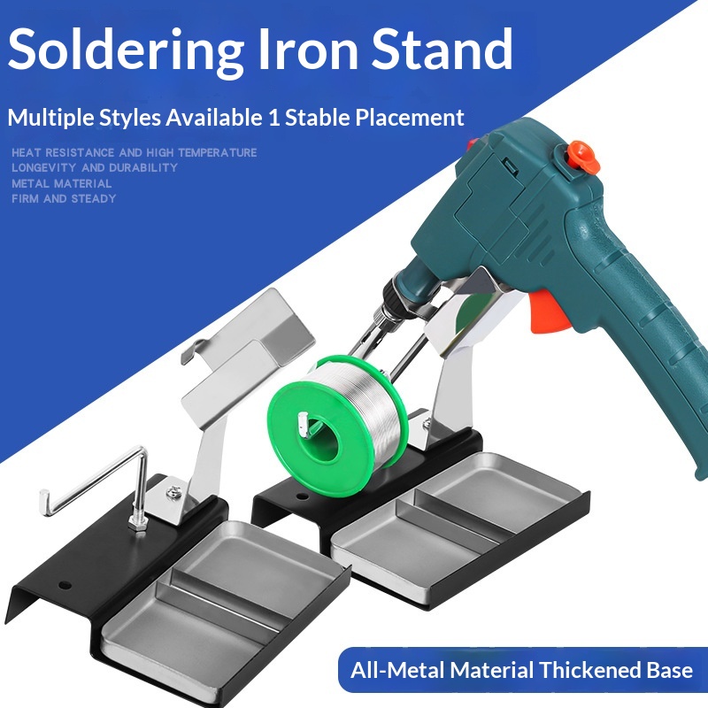 Multi-Functional Metal Soldering Iron Stand
