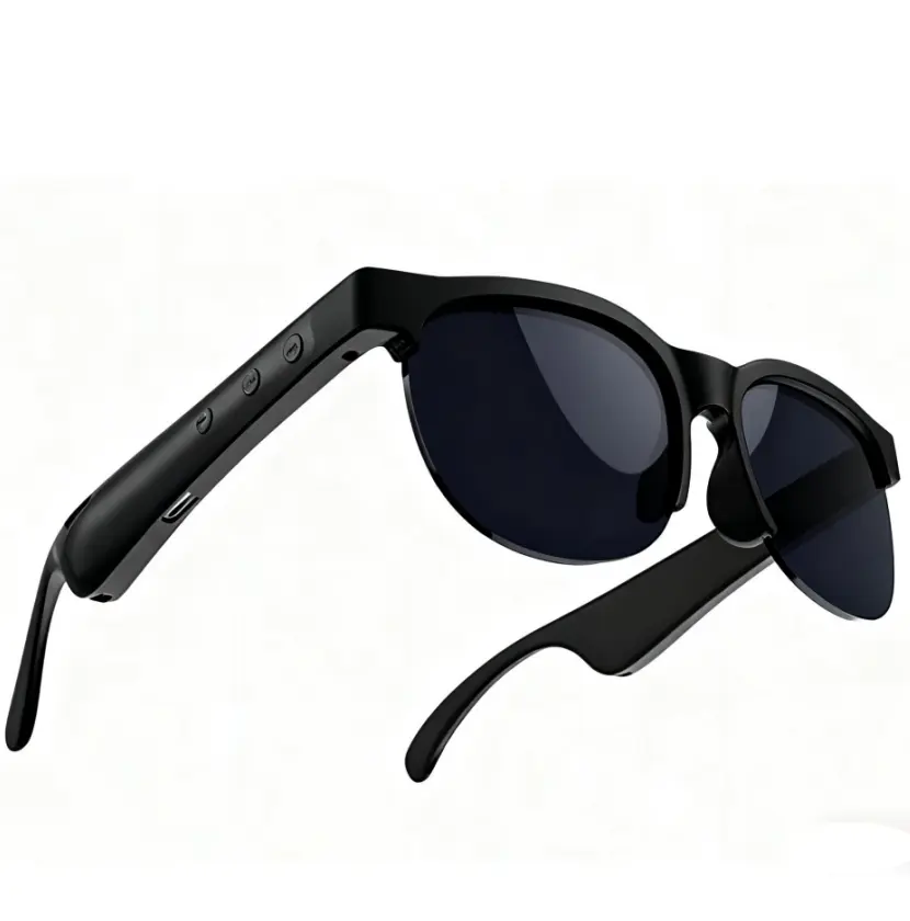 AI Smart Glasses Bluetooth Sunglasses For Music Calling Translation S01