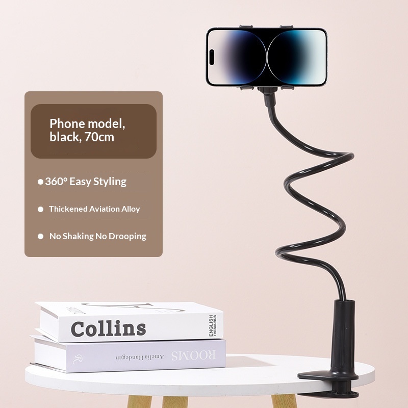 Lazy-person Overhead Phone And Tablet Stand - Black 70cm Phone Model