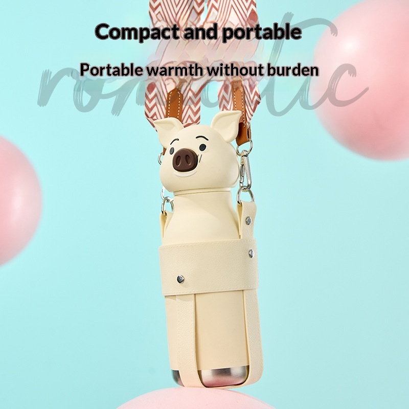 Stylish Little Pig Childrens Cartoon Cute 304 Stainless Steel Insulated Cup — foto 3