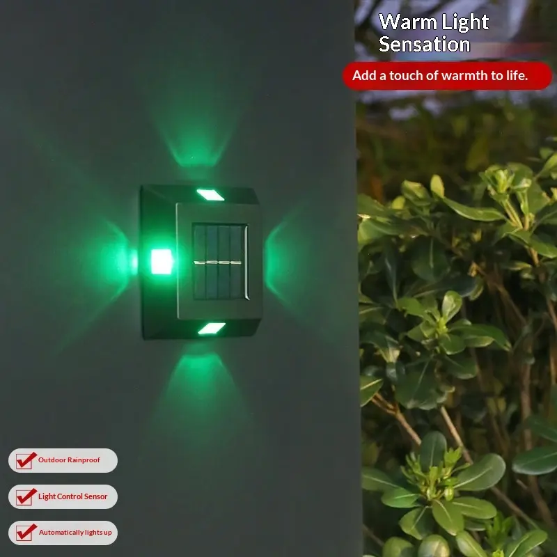 Waterproof Solar-Powered Wall Lamp