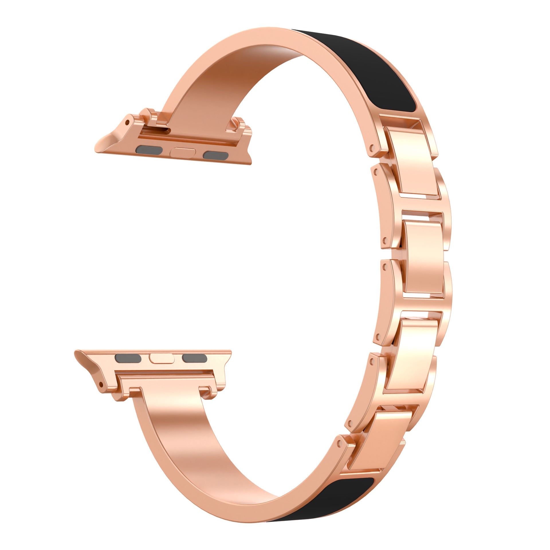 Chanel-style Bracelet-style Metal-link Watch Strap 3