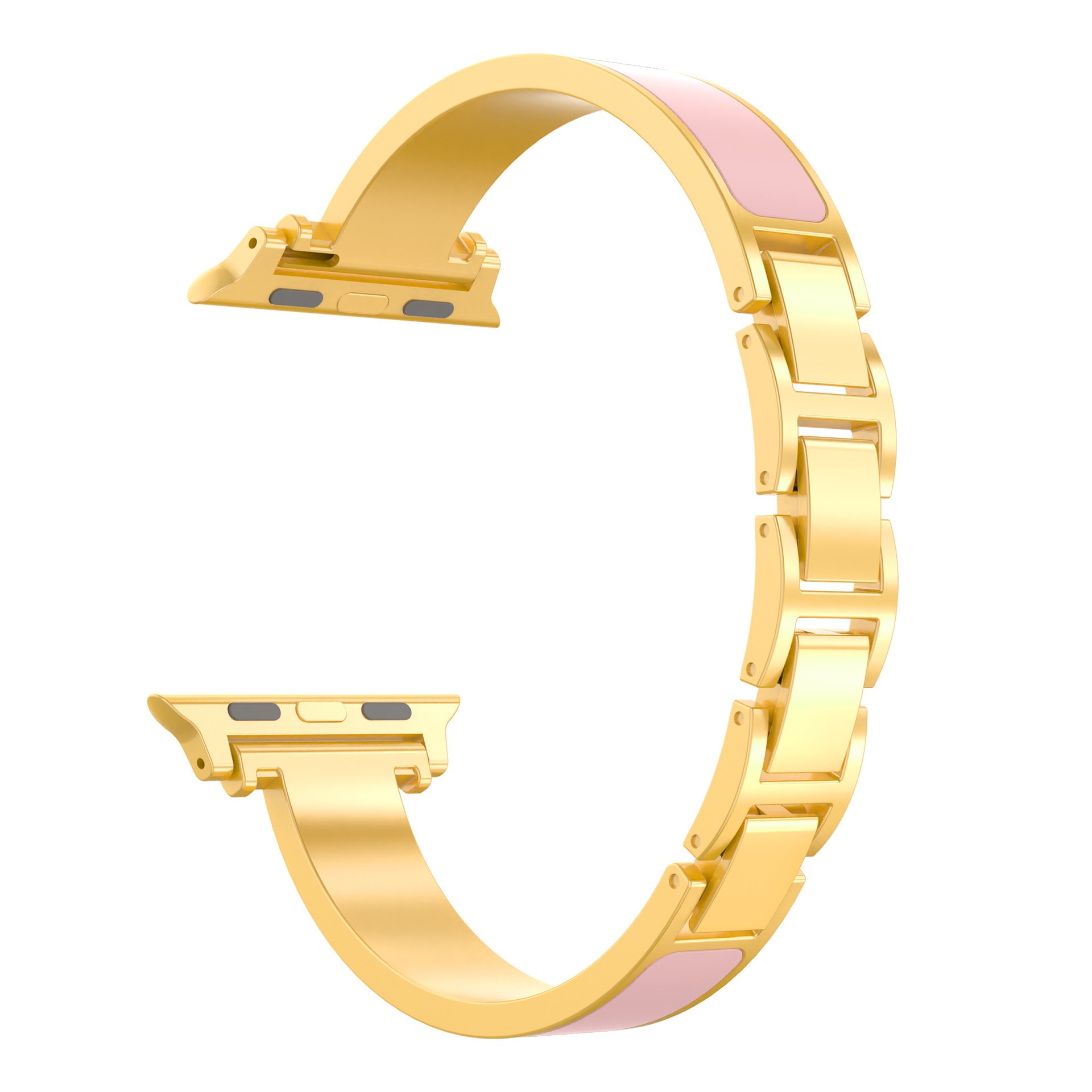 Chanel-style Bracelet-style Metal-link Watch Strap 4
