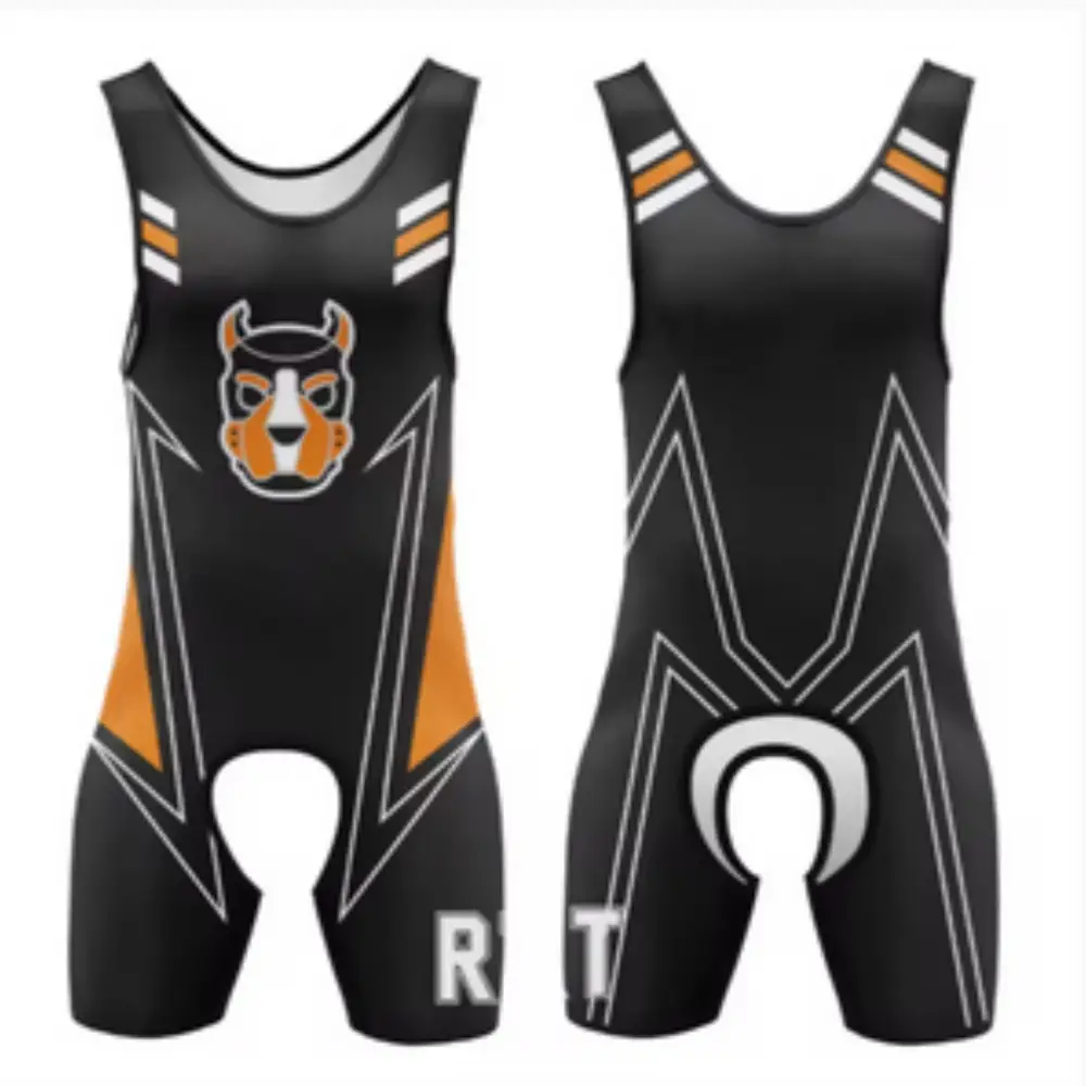 Dog-head Bodysuit With Cutouts Wrestling SuitWeightlifting Suit