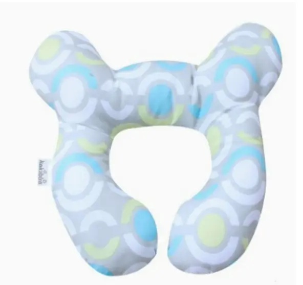 Infant Pillow Baby Bed U-Shaped Safety Seat Neck Guard Fixed Stereotyped