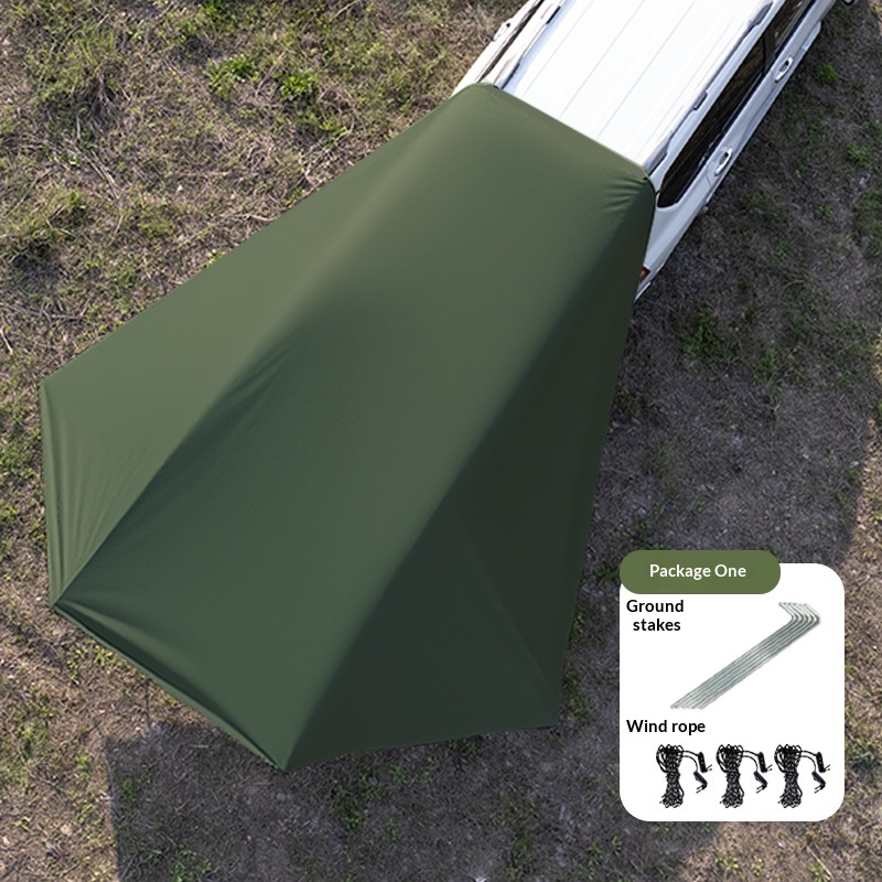 Outdoor Suction-Cup Sunshade Awning