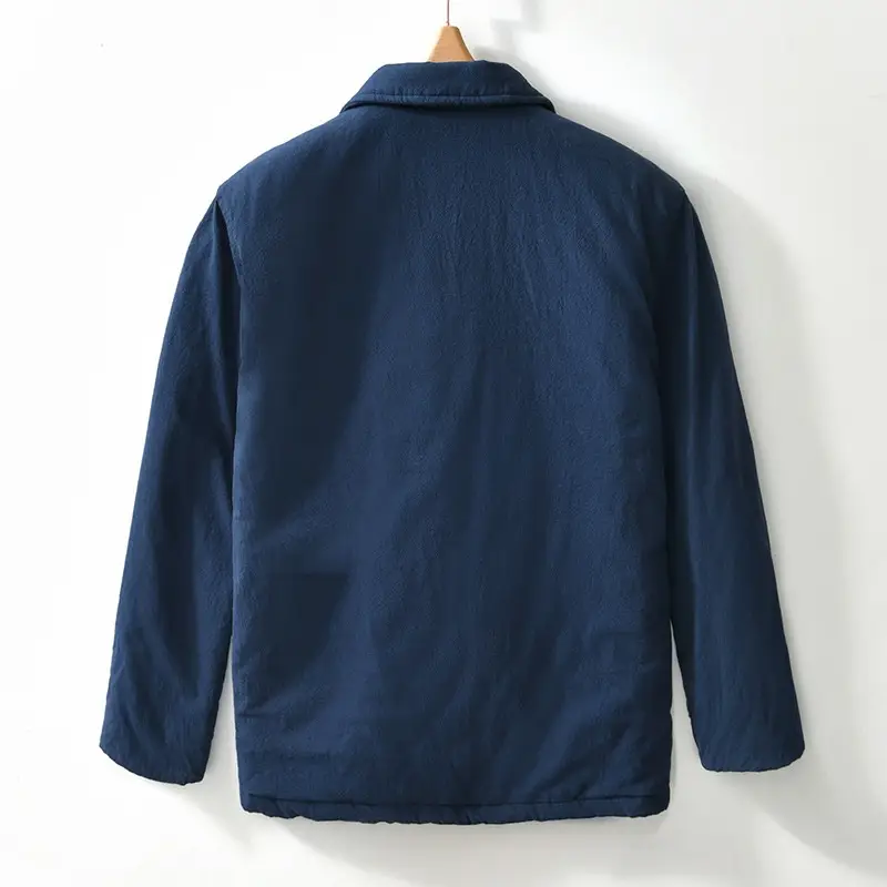 Mens Winter Chinese-style Retro Cotton-padded Jacket