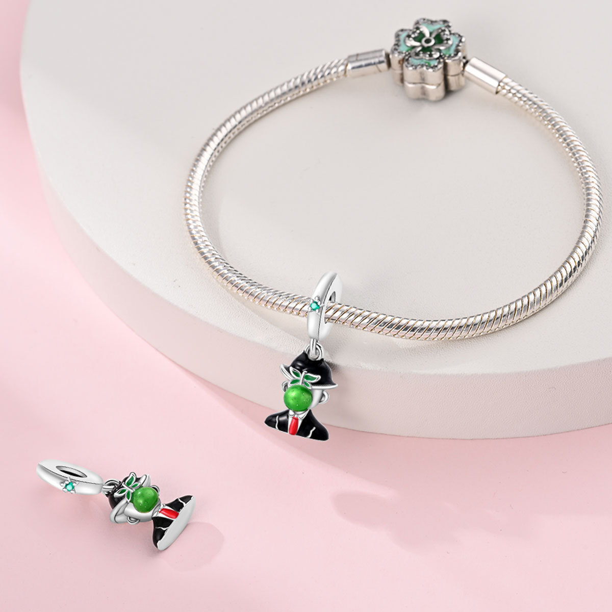 Artistic-style Charm Pendants DIY Bracelet Beads