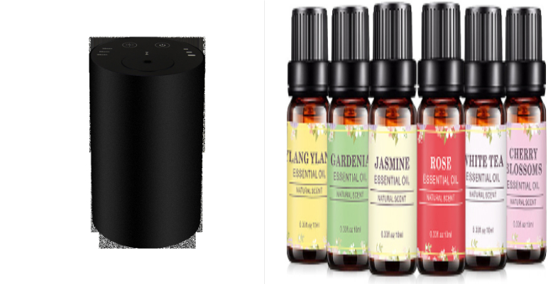 Aromatherapy Oil Set Of White Tea Rose Gardenia Single Essential Oil Flower Fragrance