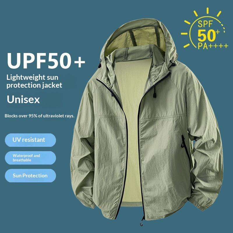 Ice-silk Skin Jacket UV-protection Ultra-lightweight And Breathable Outerwear