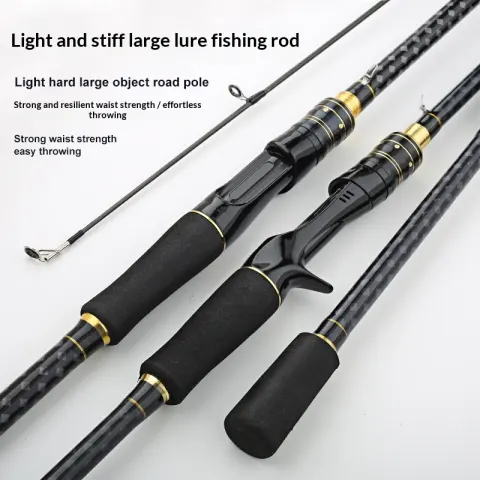 Carbon Fiber Straight-handle Gun-handle Fishing Rod