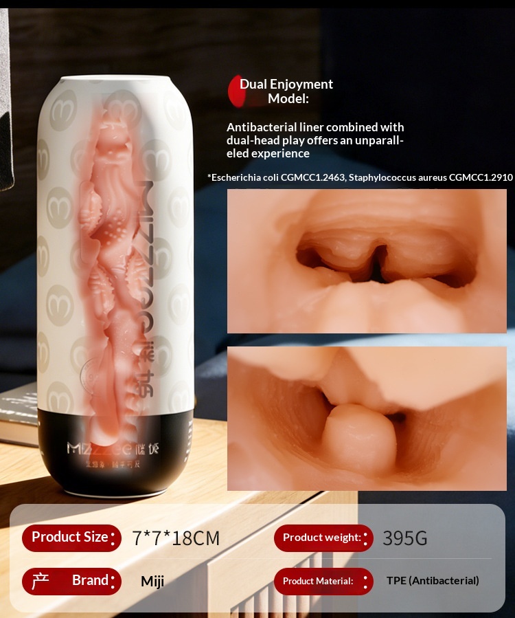 Qingqu Masturbator With Antibacterial Liner And Negative-Pressure Suction For Men 4