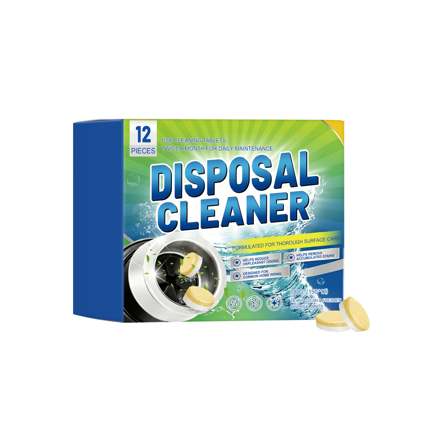 Garbage Disposal Cleaning Sheet