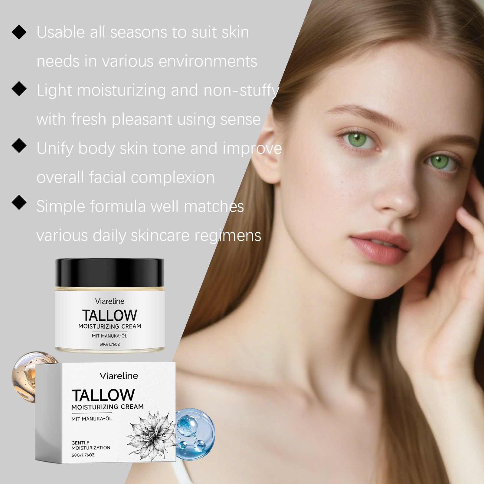 Bovine Fat Moisturizing Cream
