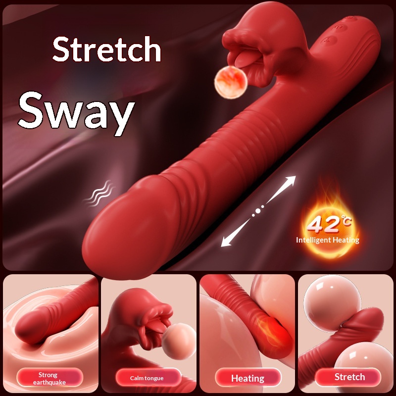 Oral Love Vibrator Rotating And Swinging Female Toy 3