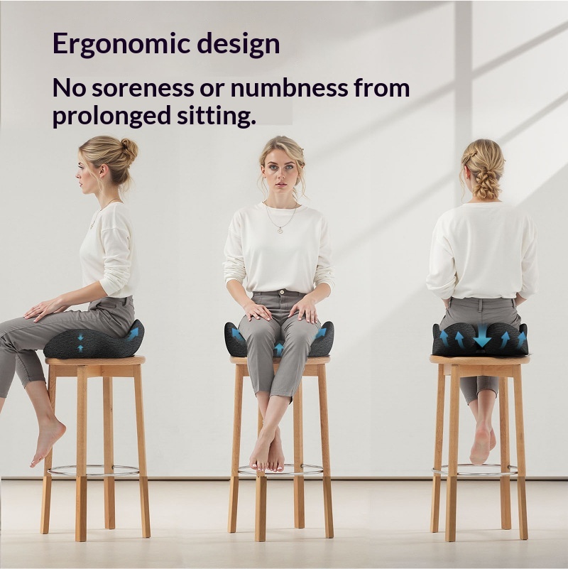 Memory Foam Seat Cushion Office Butt Pad