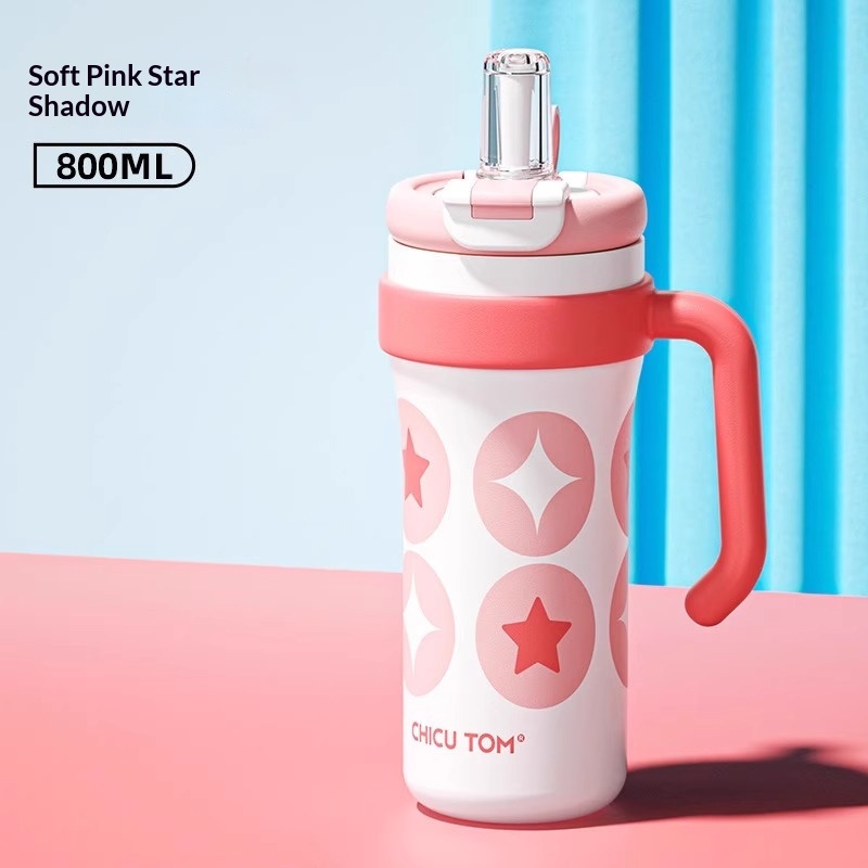 Water Bottle With A Handle High Style Designadorable Iced Coffee Tumbler For Girls — foto 4