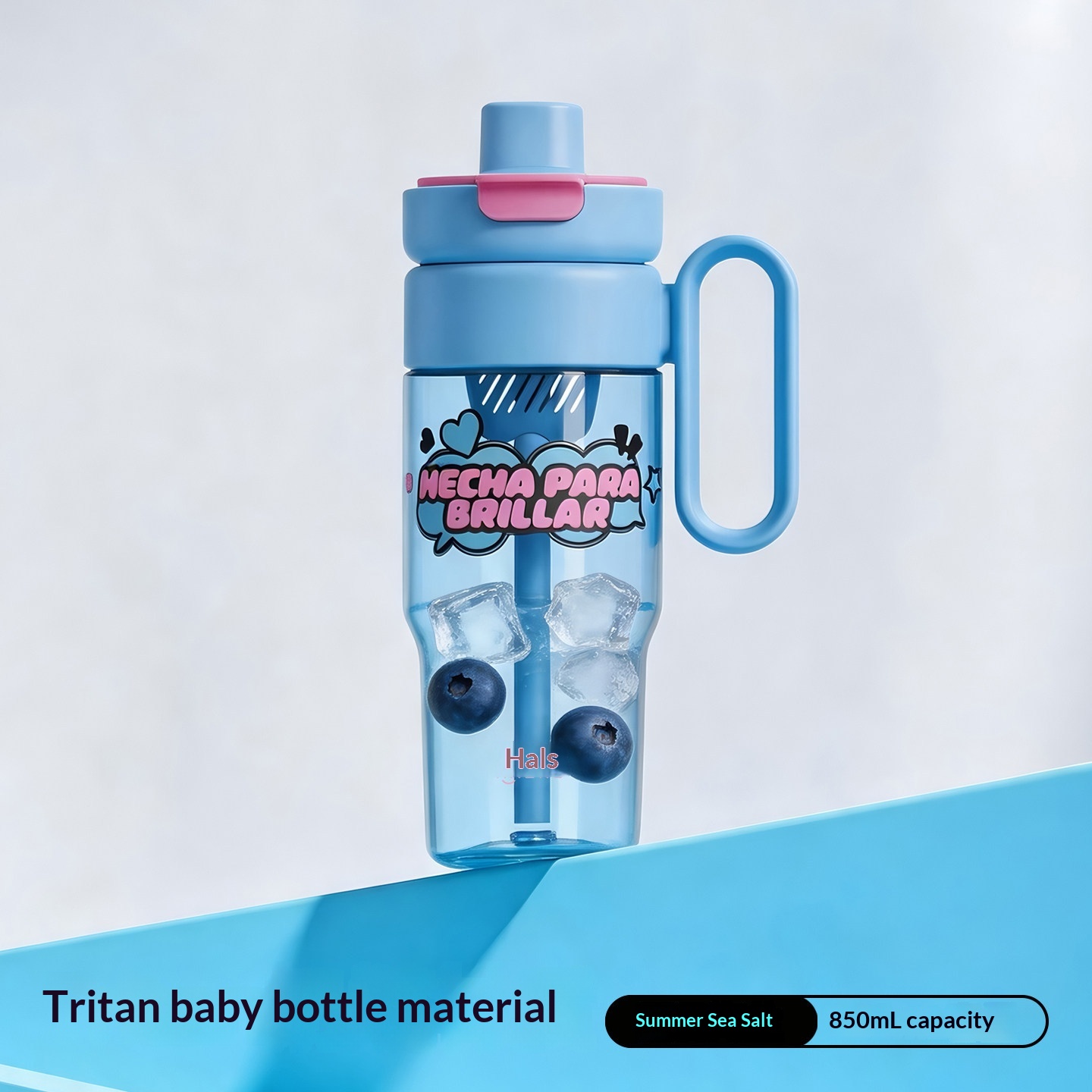 No-Bullshit Water Bottle Summer Large Capacity Straw Cup For Girls — foto 3