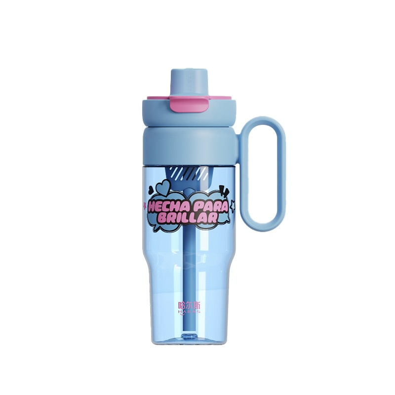 No-Bullshit Water Bottle Summer Large Capacity Straw Cup For Girls — foto 2
