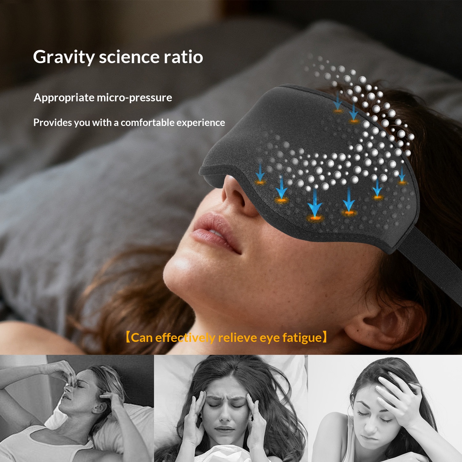 Gravity Sleep Eye Mask For Men And Women