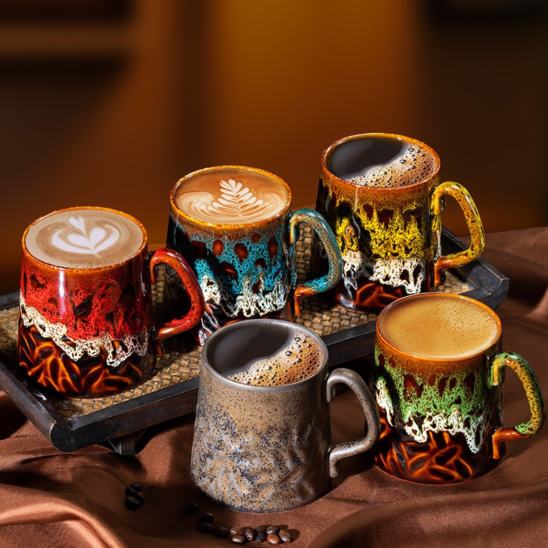 Ceramic Large-capacity Mug, Drinking Cup For Home Use