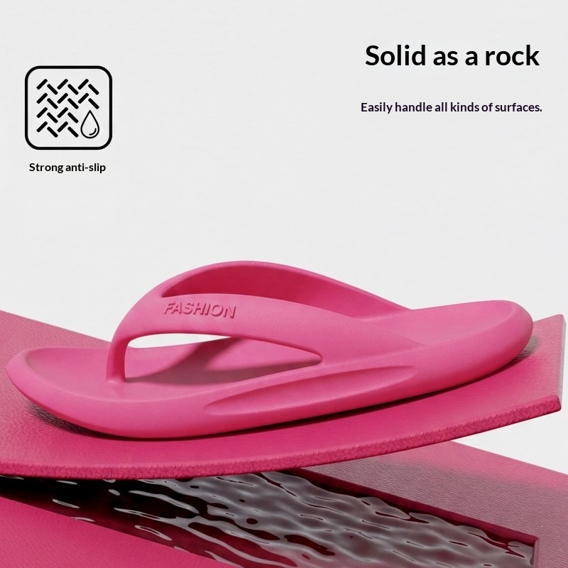 Breathable Flip-flops Suitable For Outdoor Wear In Summer