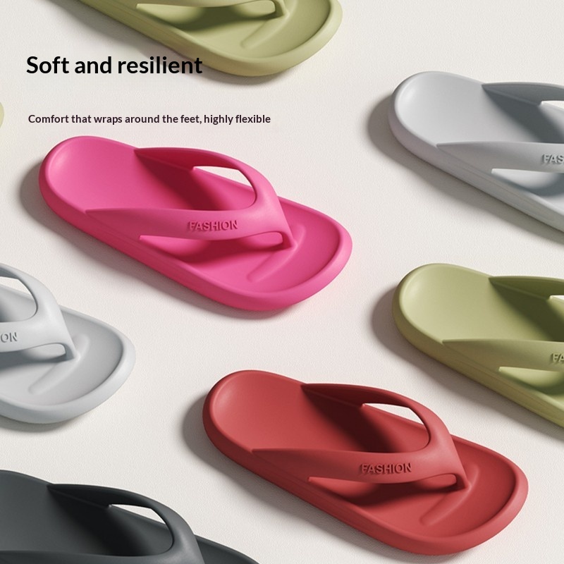 Breathable Flip-flops Suitable For Outdoor Wear In Summer