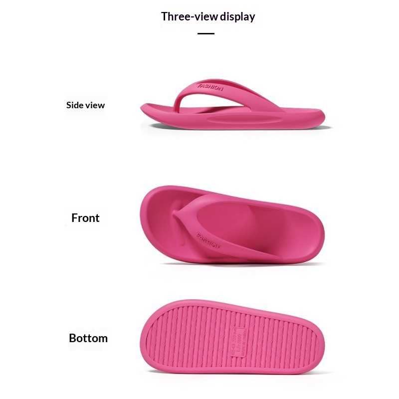 Breathable Flip-flops Suitable For Outdoor Wear In Summer