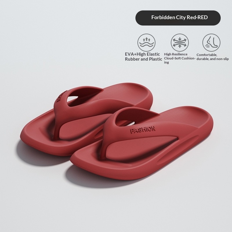 Breathable Flip-flops Suitable For Outdoor Wear In Summer