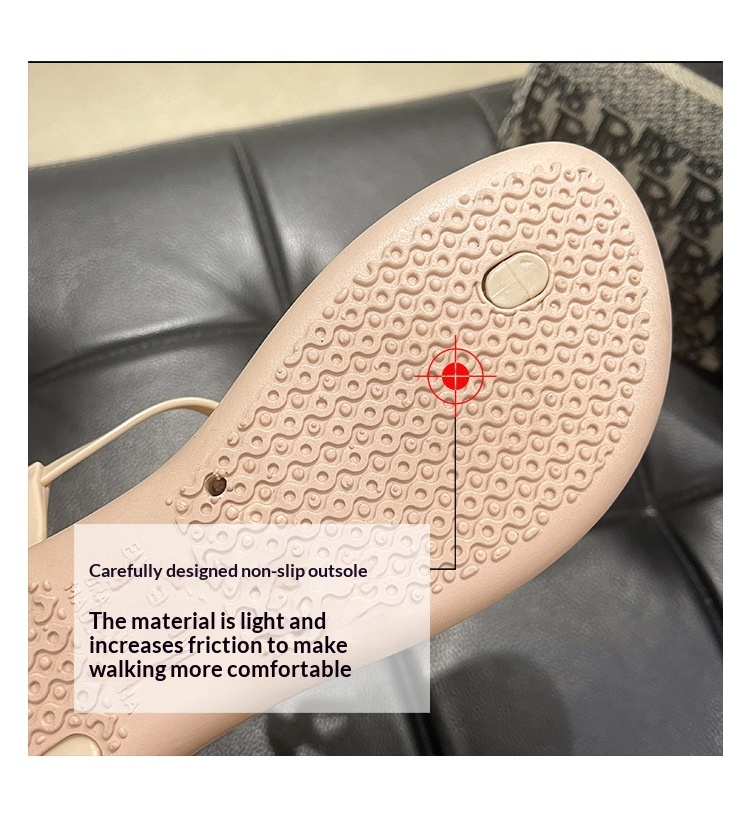 Women's flat sandals lifestyle styling view 6