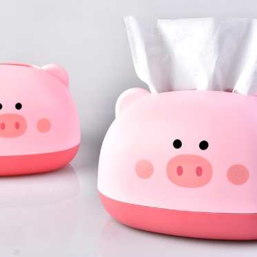 Bathroom Tissue Box Pig And Bear Style Creative Coffee Table Pull Out Tissue Holder