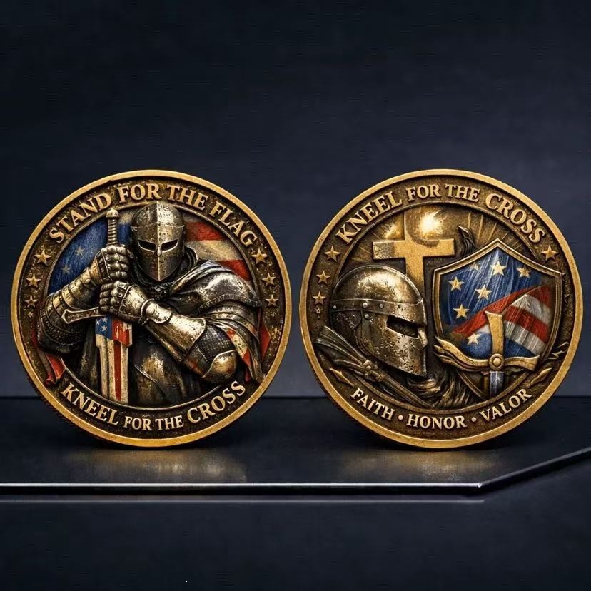 Alloy Metal 3D Relief Commemorative Coin
