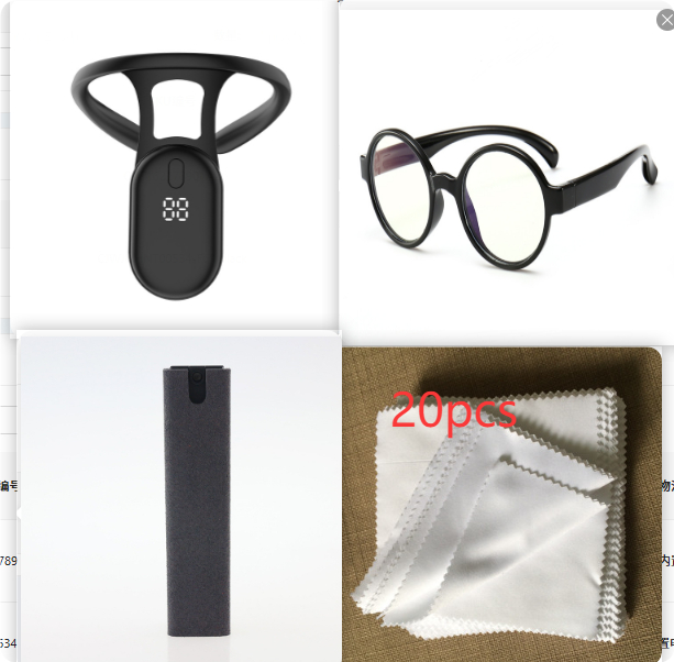 2 In 1 Phone Computer Screen Cleaner Kit For Screen Dust Removal Microfiber Cloth Set