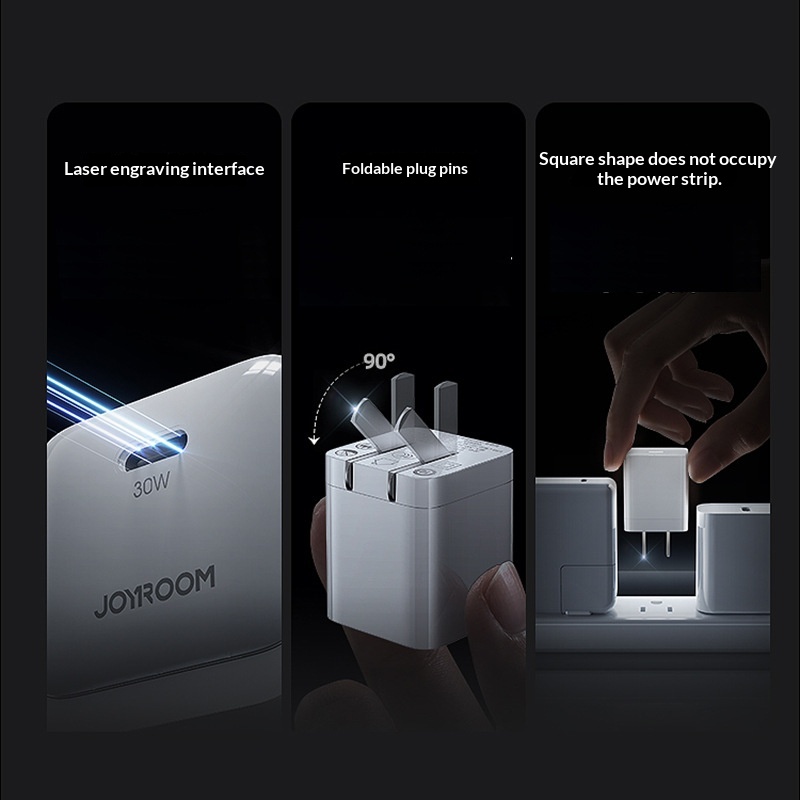 Mini 30W GaN Charger PD Fast-Charging Plug 5