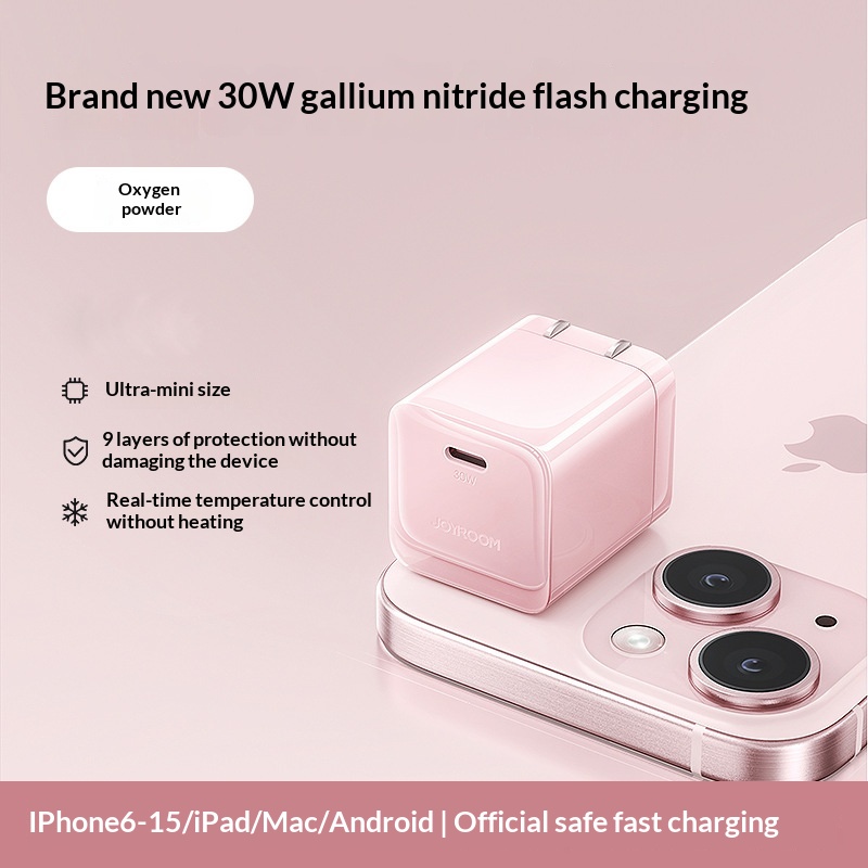 Mini 30W GaN Charger PD Fast-Charging Plug 7
