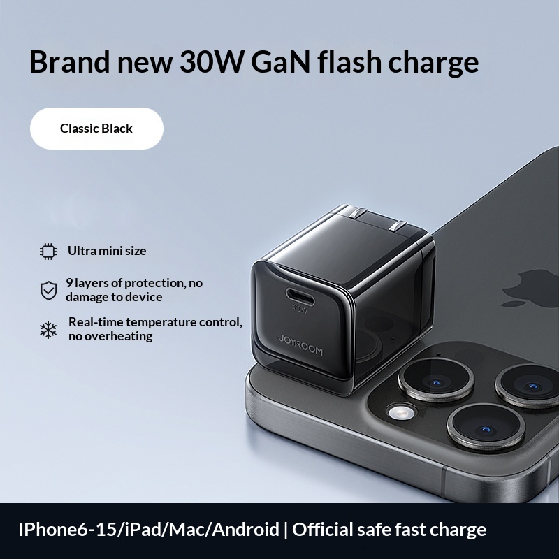 Mini 30W GaN Charger PD Fast-Charging Plug 2