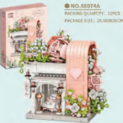 ROMANTIC FLOWER HOUSE