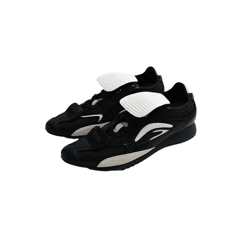 Black Thick-soled Sneakers Versatile And Casual