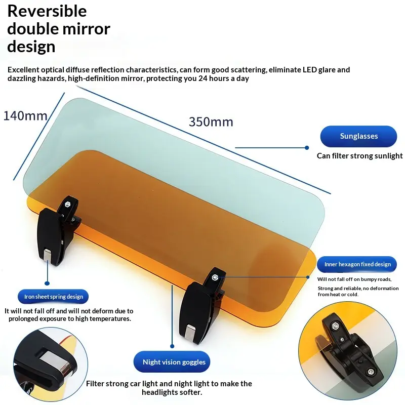 Anti-glare Drivers Goggles Plastic