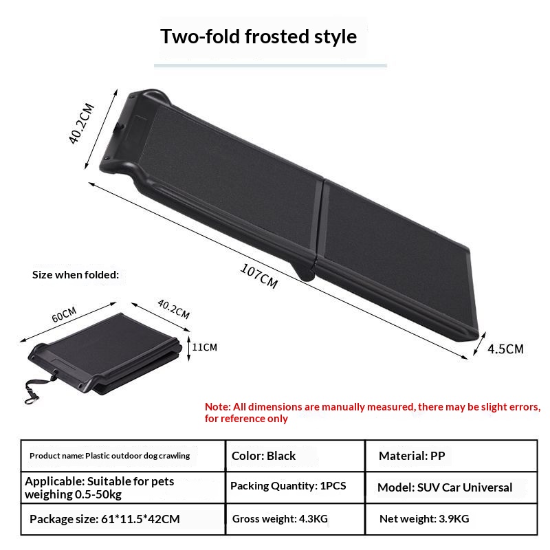 Non-Slip Dog Car Steps