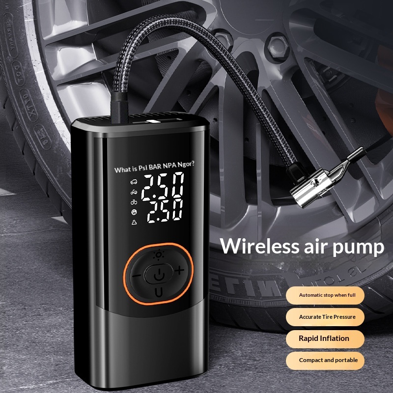 Wireless Car Air Pump Electric Smart And Portable