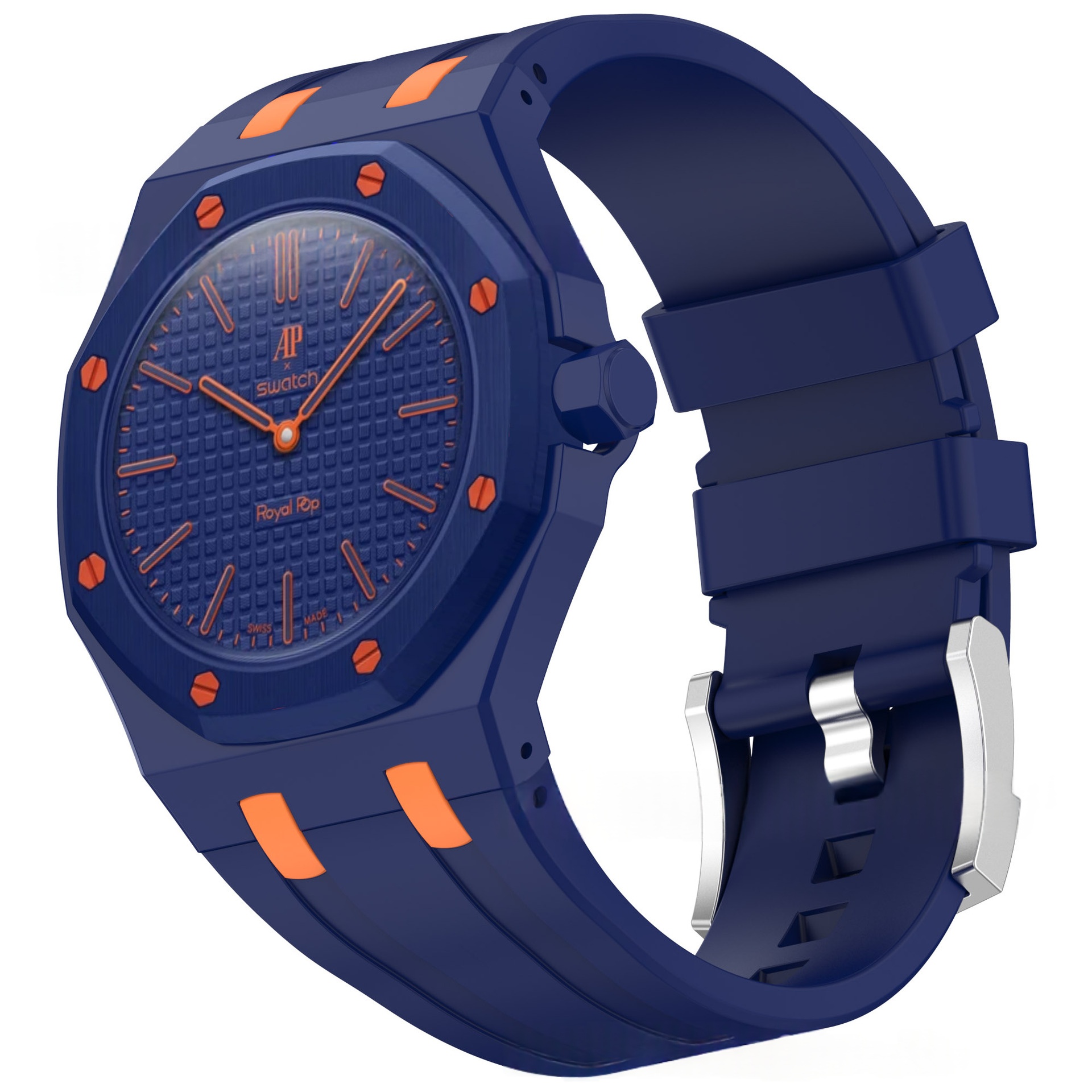 Suitable For The Royal Oak Co-branded Pocket Watch With An Integrated Strap 4