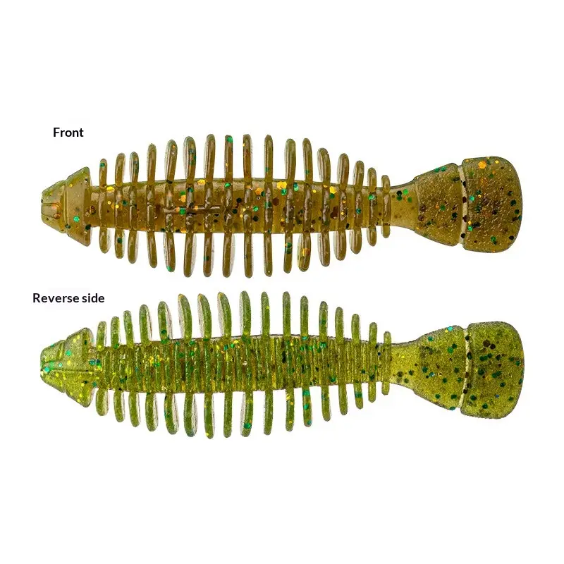 Sanfan Lure Sunfish Soft Bait Carolina Rig Black Pit Bass Wild Catching Lure Bait