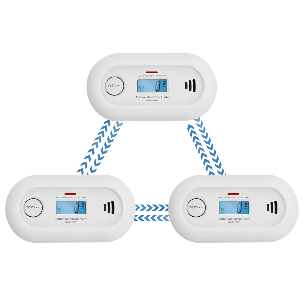 LCD Always-on Wireless Carbon Monoxide Alarm 2