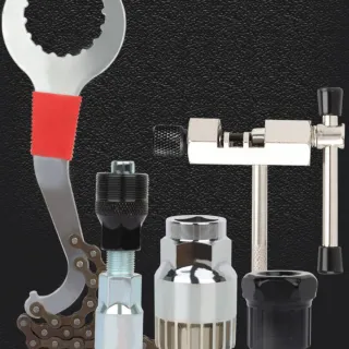 Bicycle Freewheel And Bottom Bracket Removal Wrench Repair Tool Set