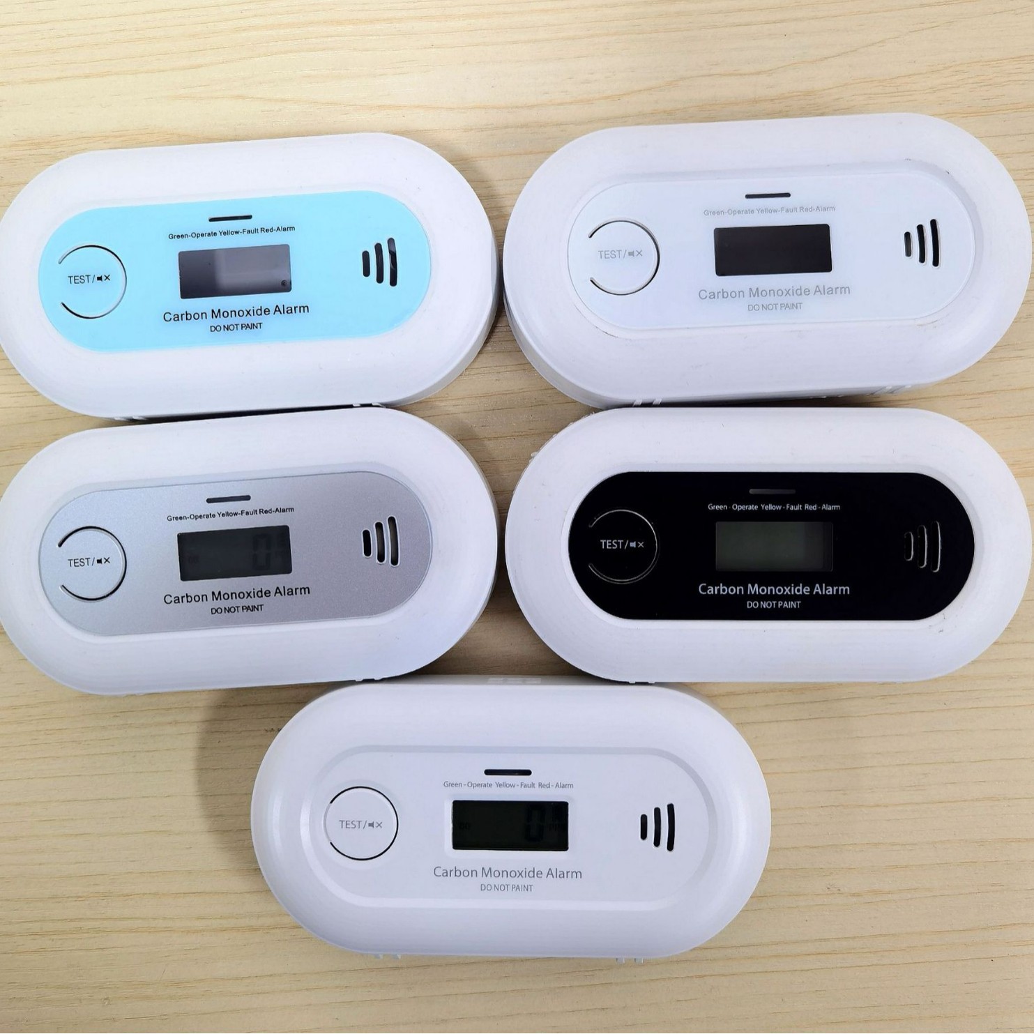 LCD Always-on Wireless Carbon Monoxide Alarm 5