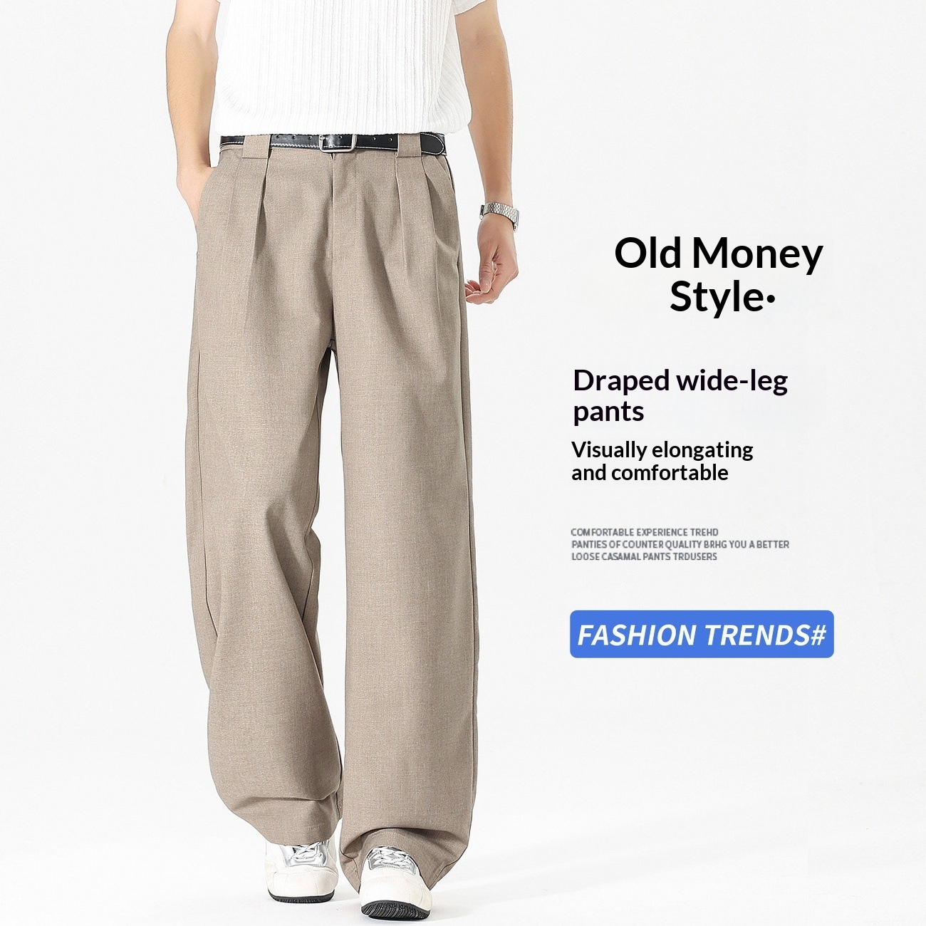 Mens Summer Thin Long Pants
