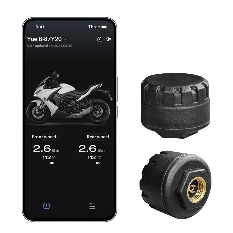 Motorcycle Bluetooth Diagnostic Tool With External Universal Sensor For Mobile Apps 4