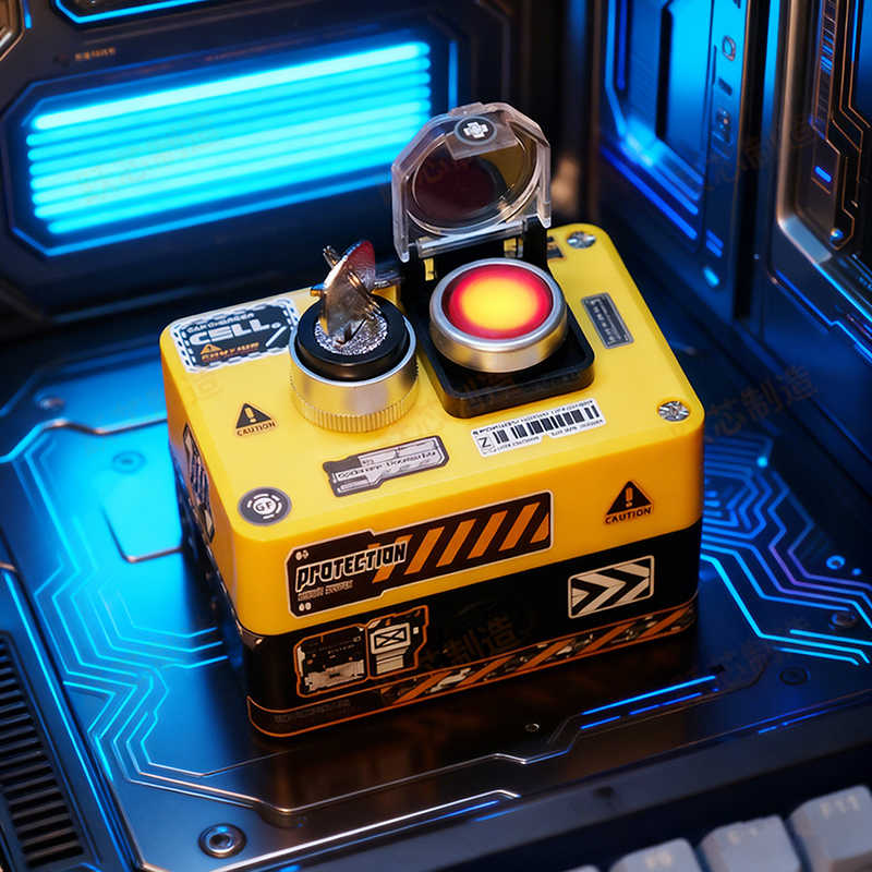 Desktop Computer Case External Computer Host Wired Power Onoff Button Buttons